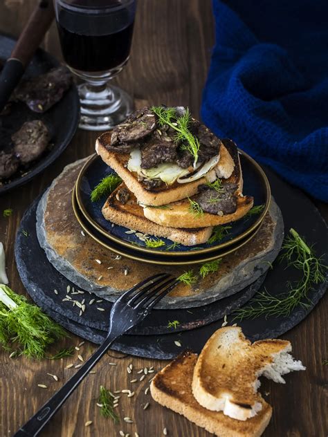 Španielske hrianky s kuracou pečeňou