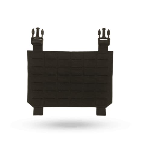 Detail laser-cut MOLLE systému na batohu