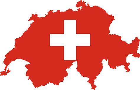 Mapa Švajčiarskej konfederácie a jej rozšírenia