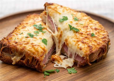 Zapečený Croque Monsieur