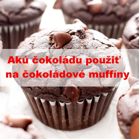 Hotové čokoládové muffiny