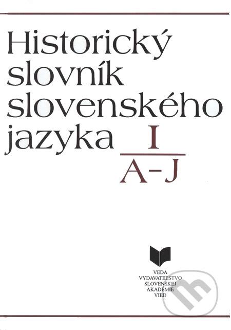 Ukážka z Historického slovníka slovenského jazyka