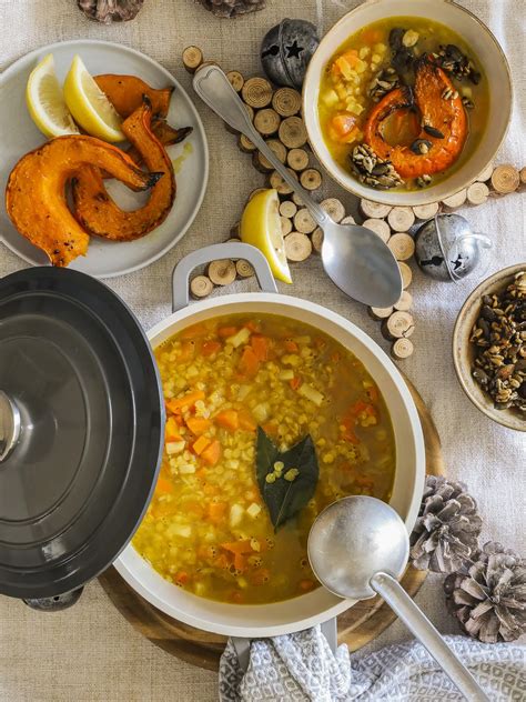 dhal s tekvicou a šošovicou