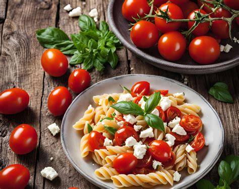 Cestoviny s feta syrom a cherry paradajkami
