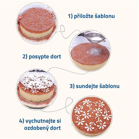 Koláž rôznych hier na zdobenie tort