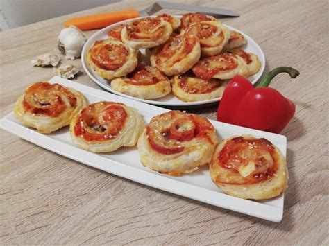 slané pizza slimáky