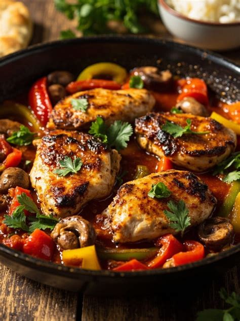 Pečené kuracie kúsky s paradajkovou omáčkou