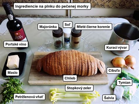 Ingrediencie na plnku