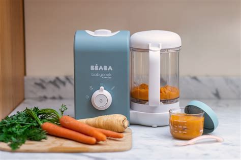 Ilustrácia prípravy jedla v Beaba Babycook