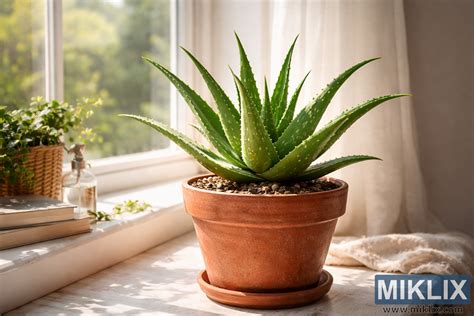 Aloe Vera rastlina a vaječný bielok
