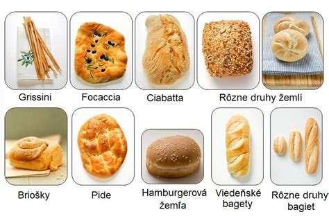 Rôzne druhy chleba a pečiva z Pekárne Velička