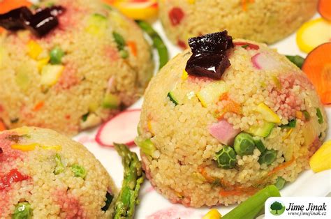 Zloženie kuskusu - guľôčky z pšenice