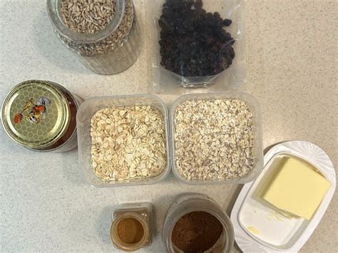Ingrediencie na pečené müsli