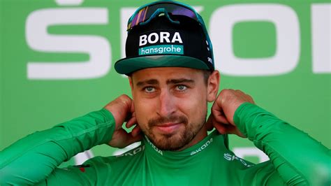 Peter Sagan v zelenom drese