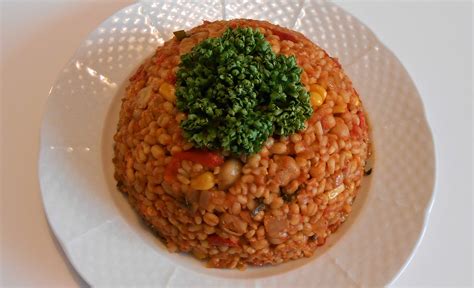 Bulgurový pilaf s bravčovým mäsom