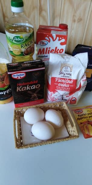 ingrediencie na pudingovú plnku