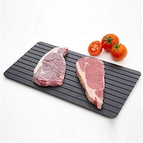 Rozmrazovacia doska s mäsom