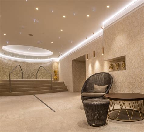 Interiér wellness centra hotela