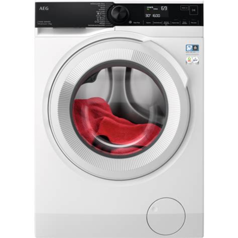 Ilustrácia pary vychádzajúcej z práčky AEG