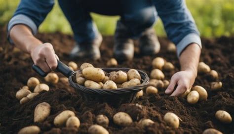 Proces sadenia zemiakov