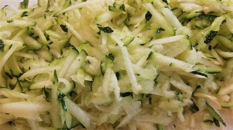 Cuketa nastrúhaná na hrubšom strúhadle