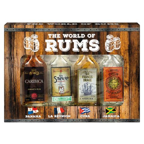 degustačné balenie rumu