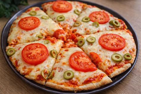 Hotová pizza z elektrickej rúry
