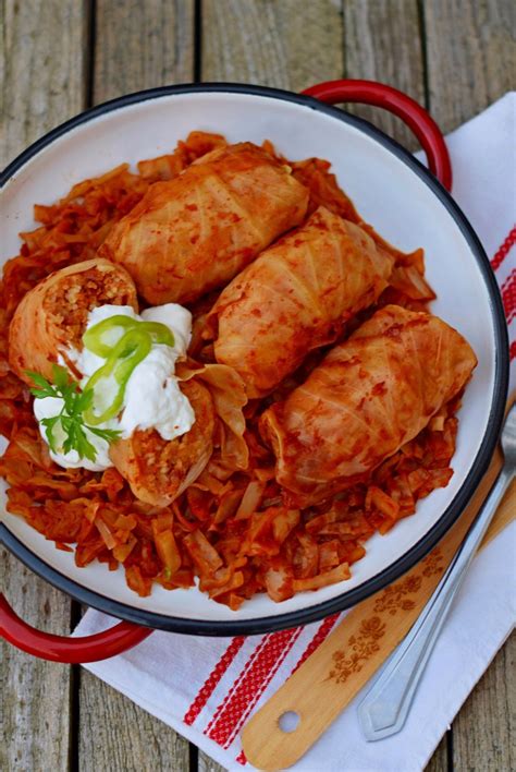 Slovenská plnená kapusta (holúbky)