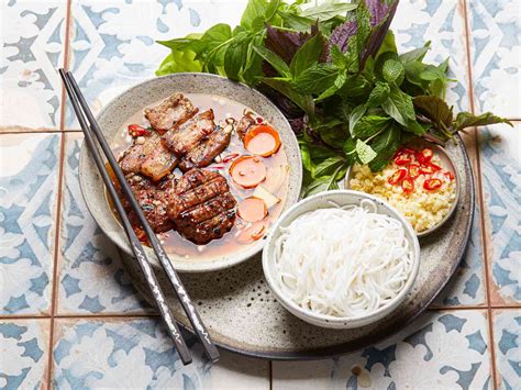 Vizualizácia procesu prípravy Bún Chả
