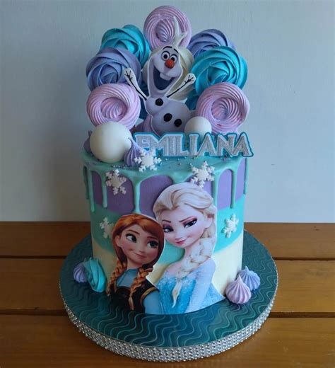 torta s motívom Frozen