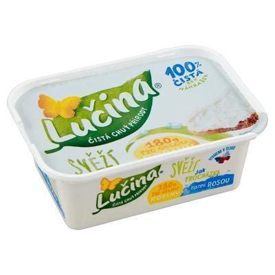 Servírovaná Lučina nátierka na pečive