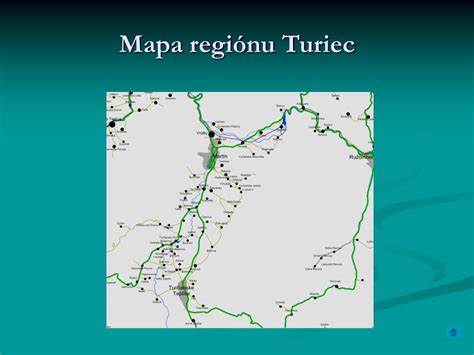 Mapa regiónu Turiec, kde sídlil Orol