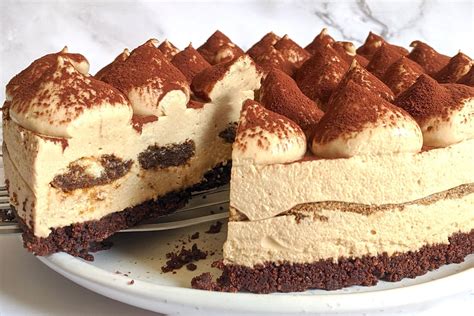 Tiramisu cheesecake s piškótami