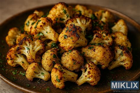 Pečený karfiol s kari korením