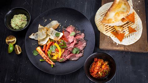 hovädzie fajitas
