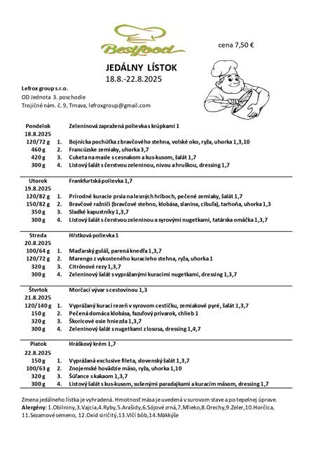 Zobrazenie kvalitných surovín na prípravu posúcha