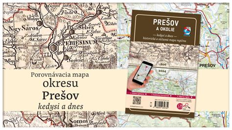 mapa Prešova s vyznačenými možnými cukrárňami