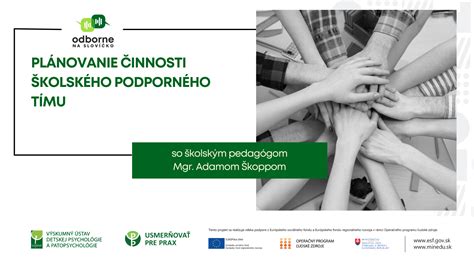 Ilustrácia školského podporného tímu