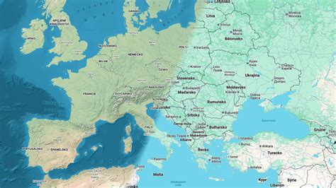 Mapa s reštauráciami a ich donáškovými službami