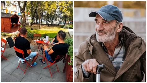 Fotografia ľudí konzumujúcich burek na ulici alebo v kaviarni