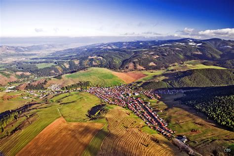 Fotografia terasovitých polí v Liptovskej Tepličke