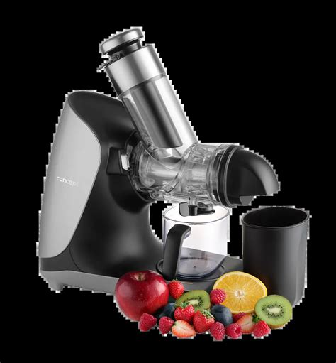 Šnekový odšťavovač v prevádzke