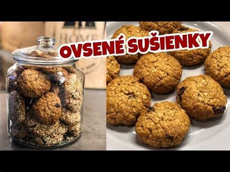 Rôzne druhy sušienok z ovsených vločiek