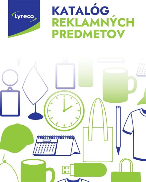 Ukážka rôznych typov reklamných predmetov