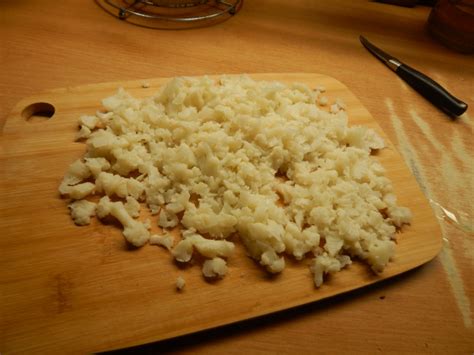 Rozobratý karfiol na ružičky