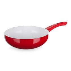 Panvica wok Red Culinaria v detailnom zábere