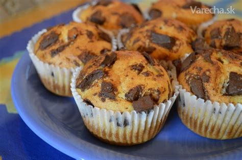 Muffiny s čokoládou a ovocím