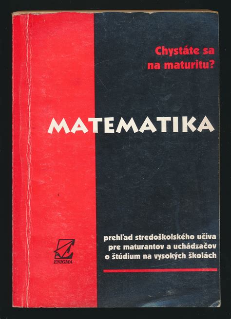 Obaly učebníc na maturitu