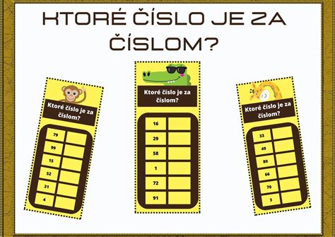 Ilustrácia kartičiek s jednotným a množným číslom