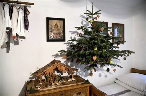Historická rytina vianočného stromčeka Martina Luthera